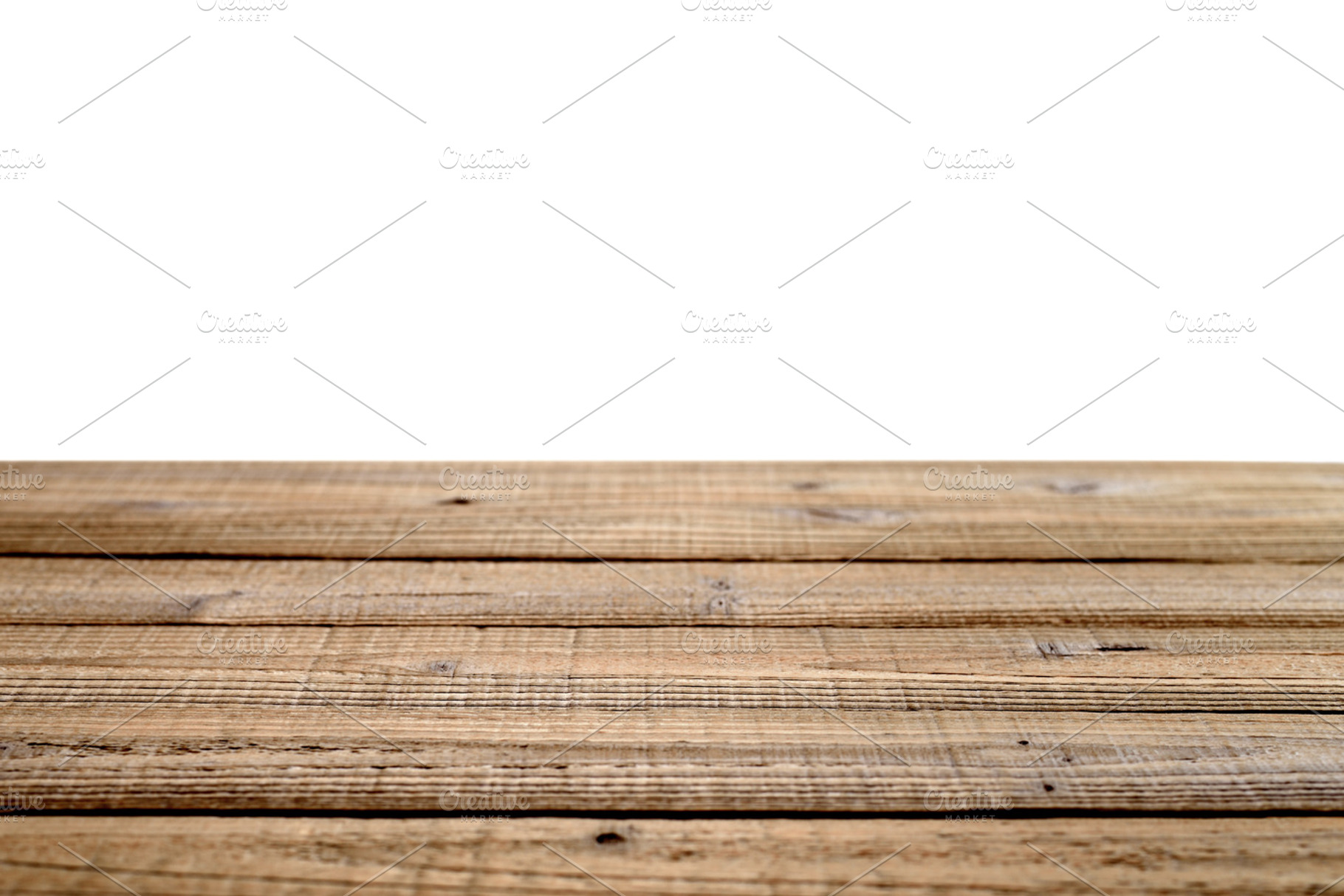 Old wooden table