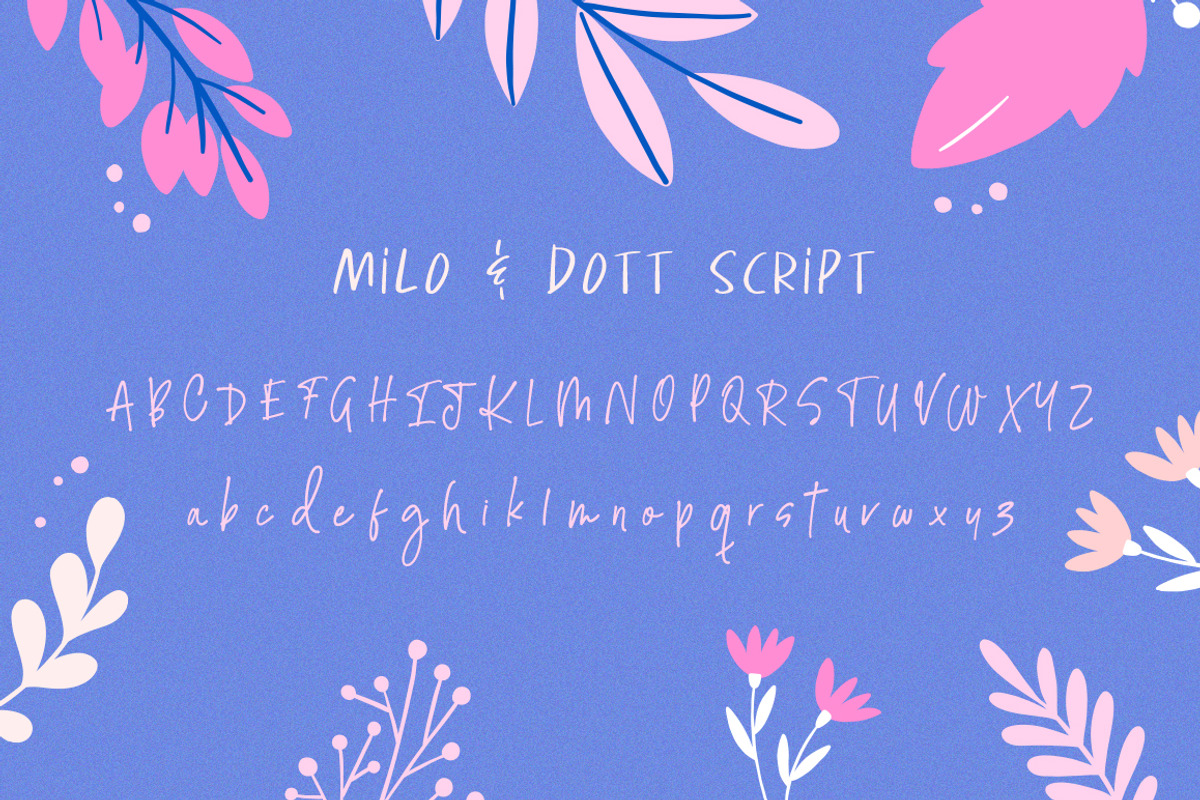 Milo & Dott Font Duo preview 6