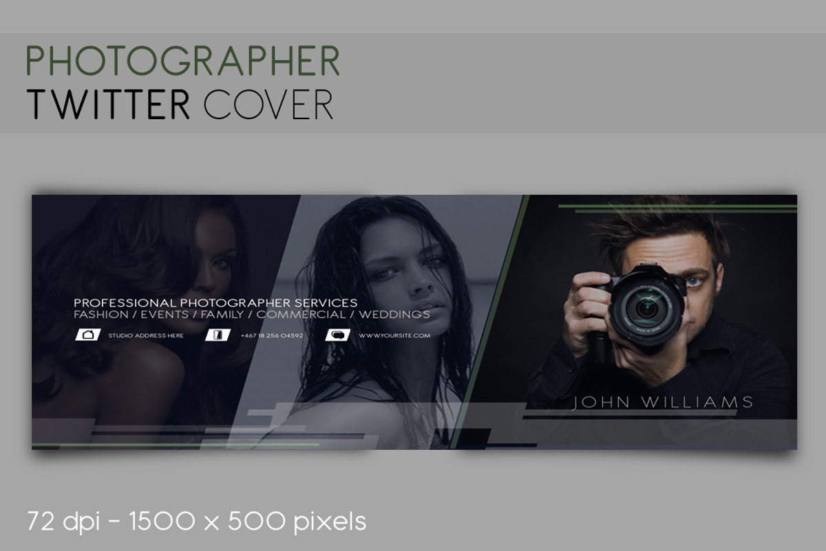 Facebook, Twitter cover Photo Studio, a Social Media Template by RudanStudio (Photo 3 of 3)