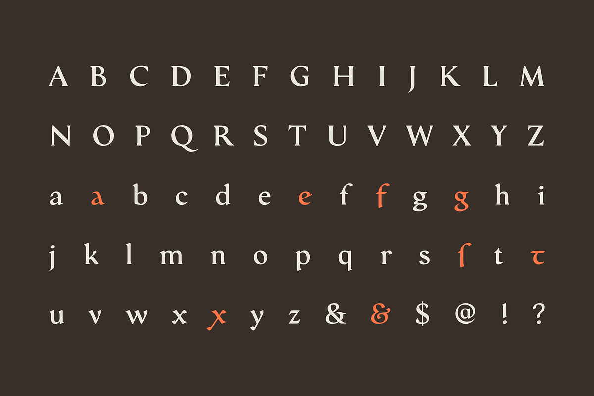 Serat | Flared Serif Family, a Serif Font by Wahyu & Sani Co. (Photo 4 of 15)