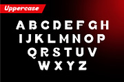 Mustreal - Modern Display Font, a Sans Serif Font by Rishsketch (Thumbnail 8 of 14)