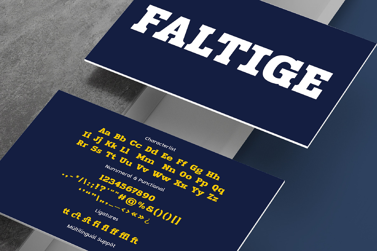 Faltige Slab Serif, a Slab Serif Font by Typia Nesia (Photo 11 of 12)