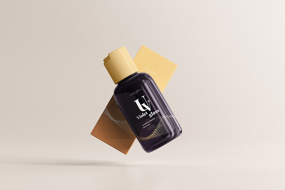 220+ Violet Glass Mock-up Bundle, a Cups & Container Mockup by pmvch (Photo 24 of 199)