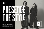 Sansbae || Modern Futuristic Display, a Sans Serif Font by Ermedia Studio (Thumbnail 2 of 10)