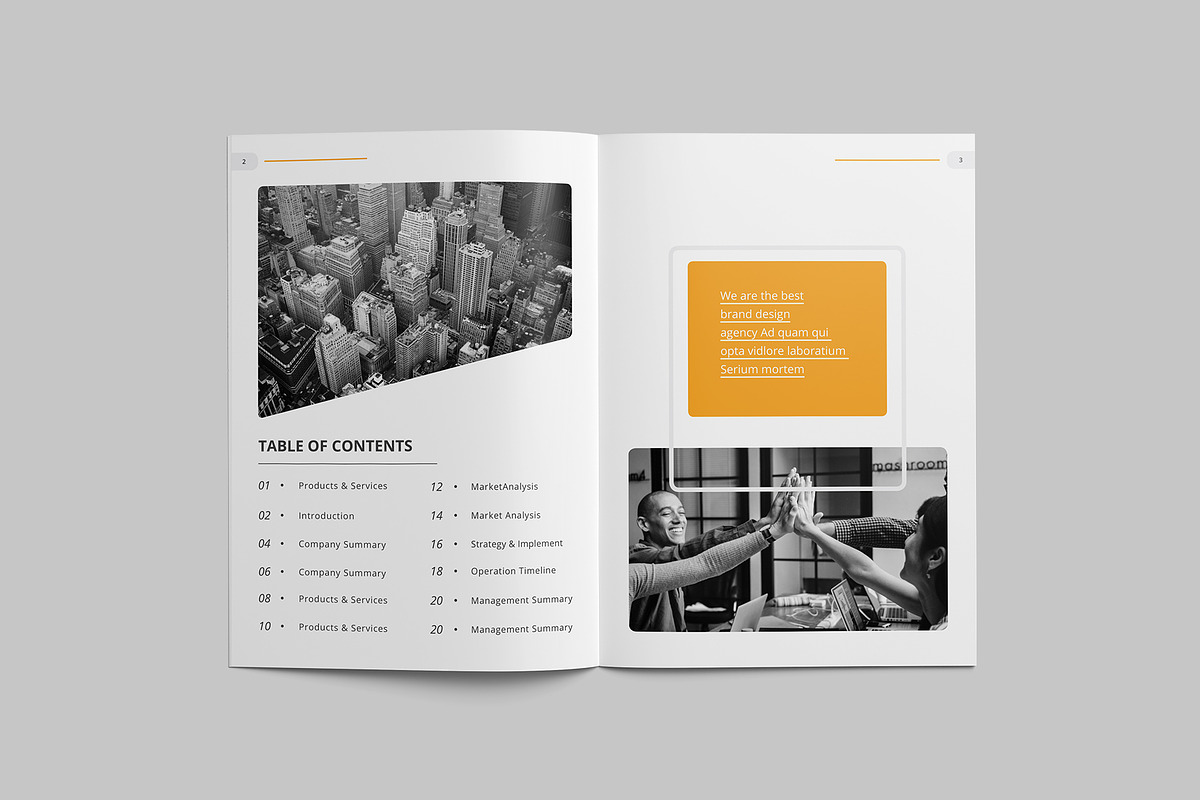 Corporate Brochure Bundle, a Brochure Template by Tanber Hossen (Photo 4 of 71)
