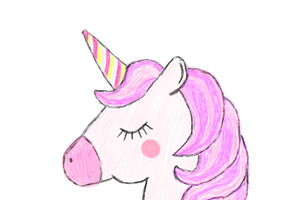 Hand Drawn Unicorn