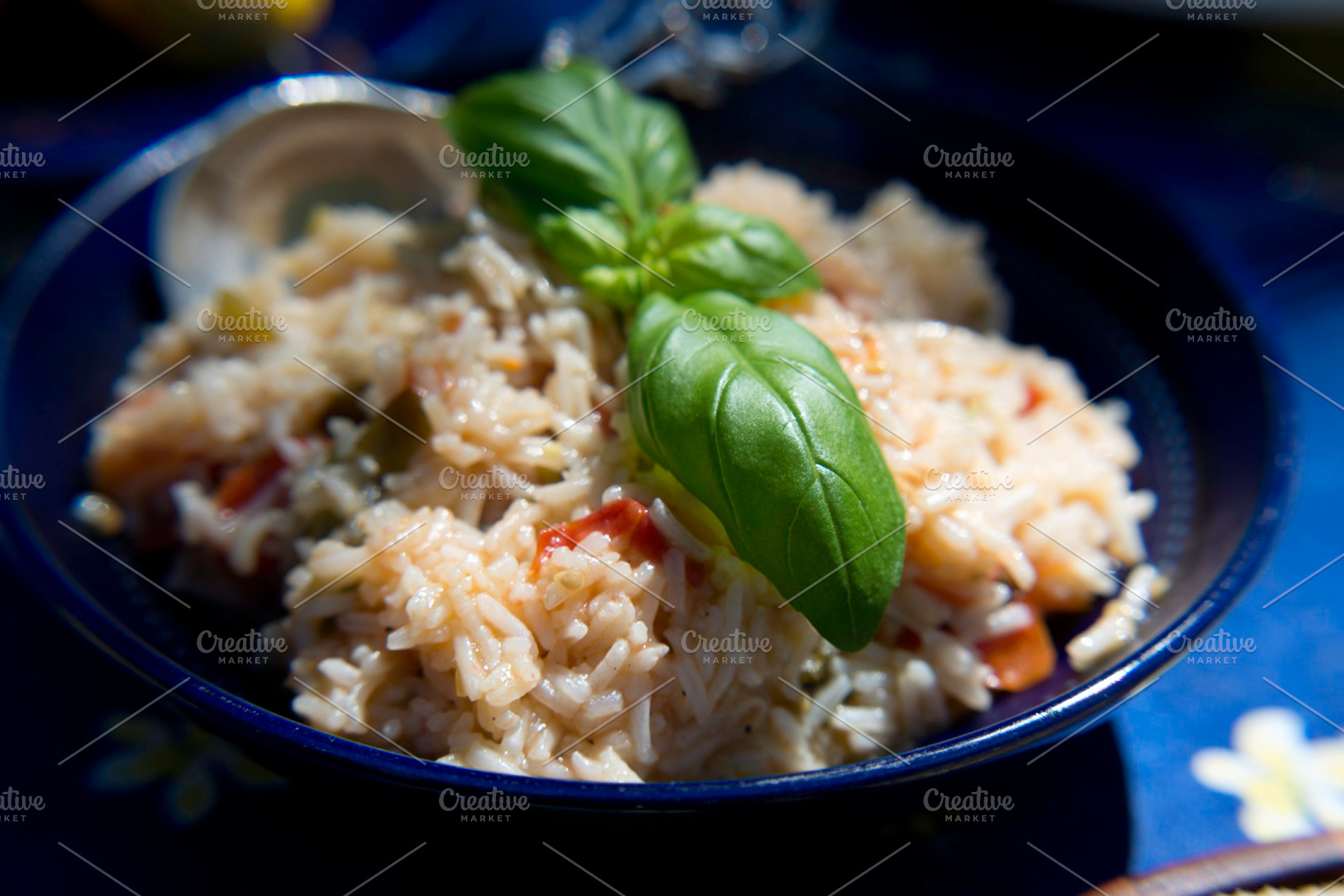 Risotto Containing Rice Risotto And Bowl