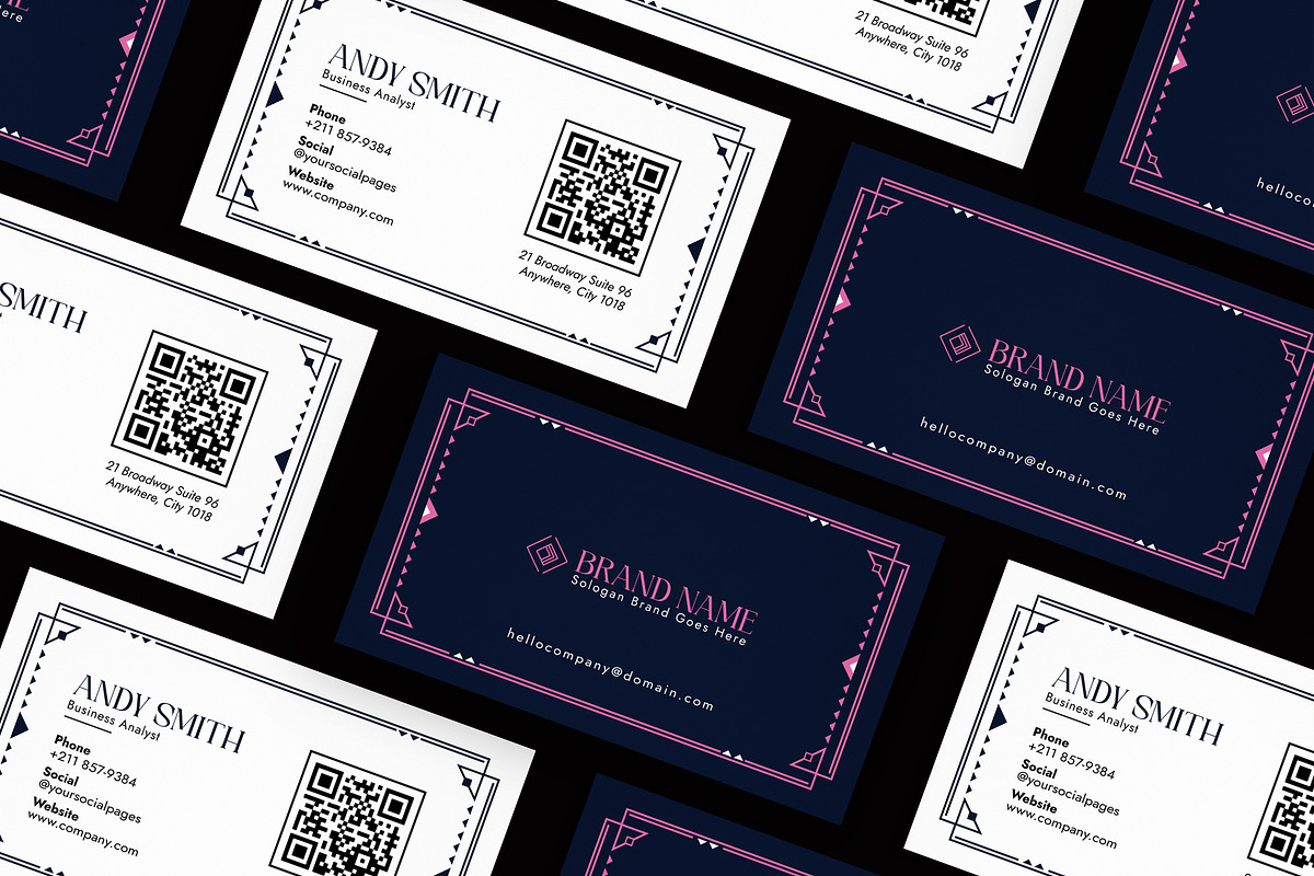 Business Card, a Card Template by iDoodle Studio