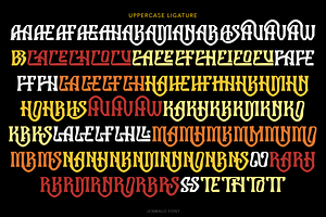 Jenmalo Display Font