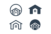 luxury home set logo design, a Branding & Logo Template by mouze_art (Thumbnail 1 of 5)