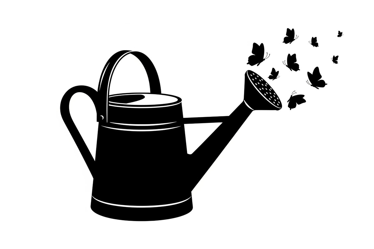 Garden Watering Can Bundle, an Illustration by Creativeshirt (Photo 13 of 31)