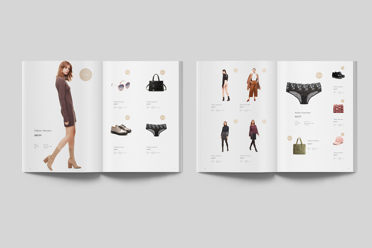 Kasandra Catalog Template, a Brochure Template by Jorge Lima (Photo 5 of 12)