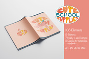 Cute School Supplies, an Education Illustration by YuNa (Thumbnail 2 of 14)