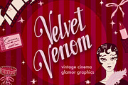 Velvet Venom - Vintage Graphics, an Object Graphic by Elena Choo (Thumbnail 1 of 10)
