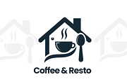 Coffee & Resto Modern Vector Logo, a Branding & Logo Template by diaupplestudio (Thumbnail 1 of 8)