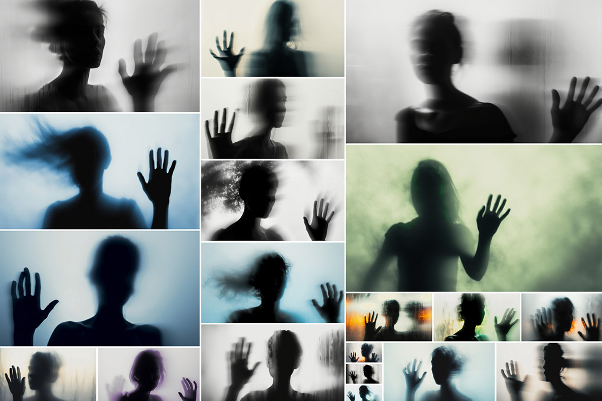 40 Blurred silhouettes, a Person Photo by Handmadefont (Photo 2 of 10)