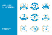 Oktoberfest vintage badges & labels, a Branding & Logo Template by Vasya Kobelev (Thumbnail 2 of 25)