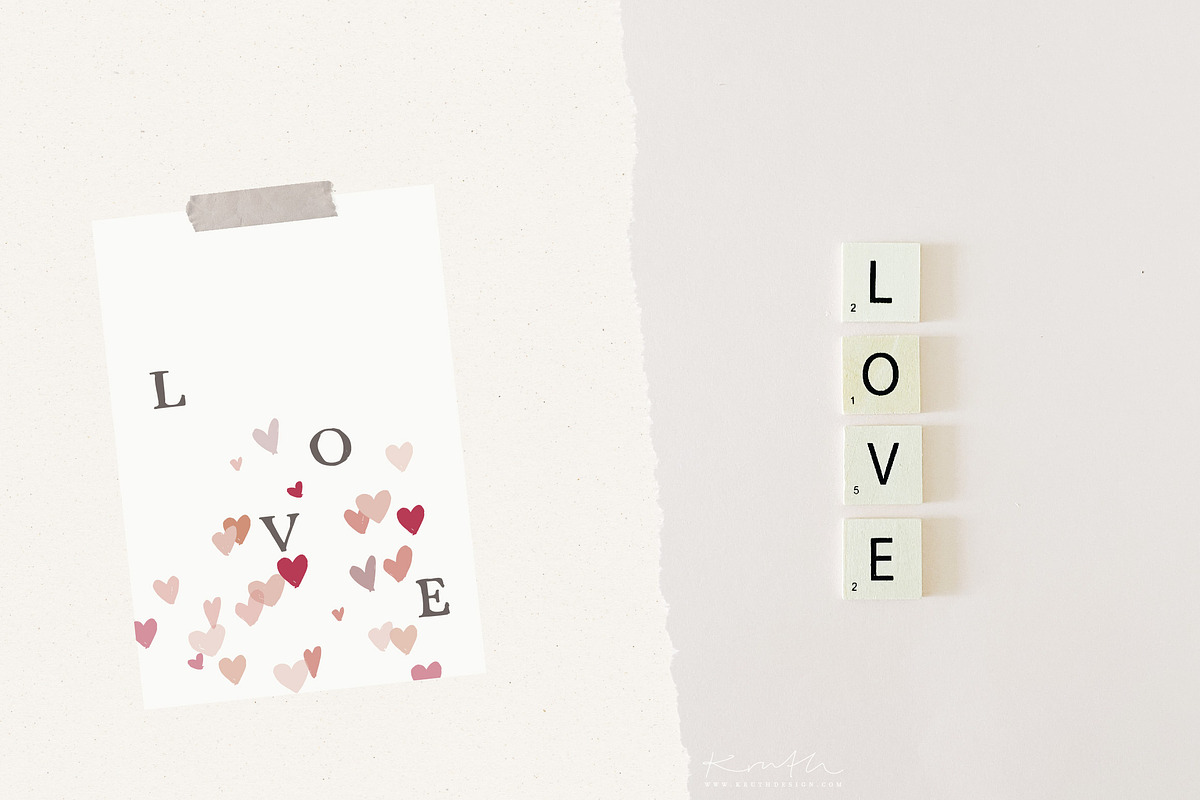 HEART / hand drawn png & vector, an Illustration by KruthDesign (Photo 4 of 6)