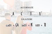 Valentine Vacation, a Script Font by Scratchones (Thumbnail 8 of 9)