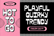 Exquirk, a Sans Serif Font by graphicook (Thumbnail 2 of 10)