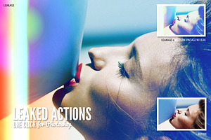 Leaked Photoshop Actions Series One