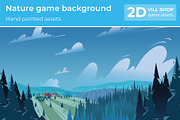 Nature background, an Illustration by 2dvillShop (Thumbnail 1 of 2)