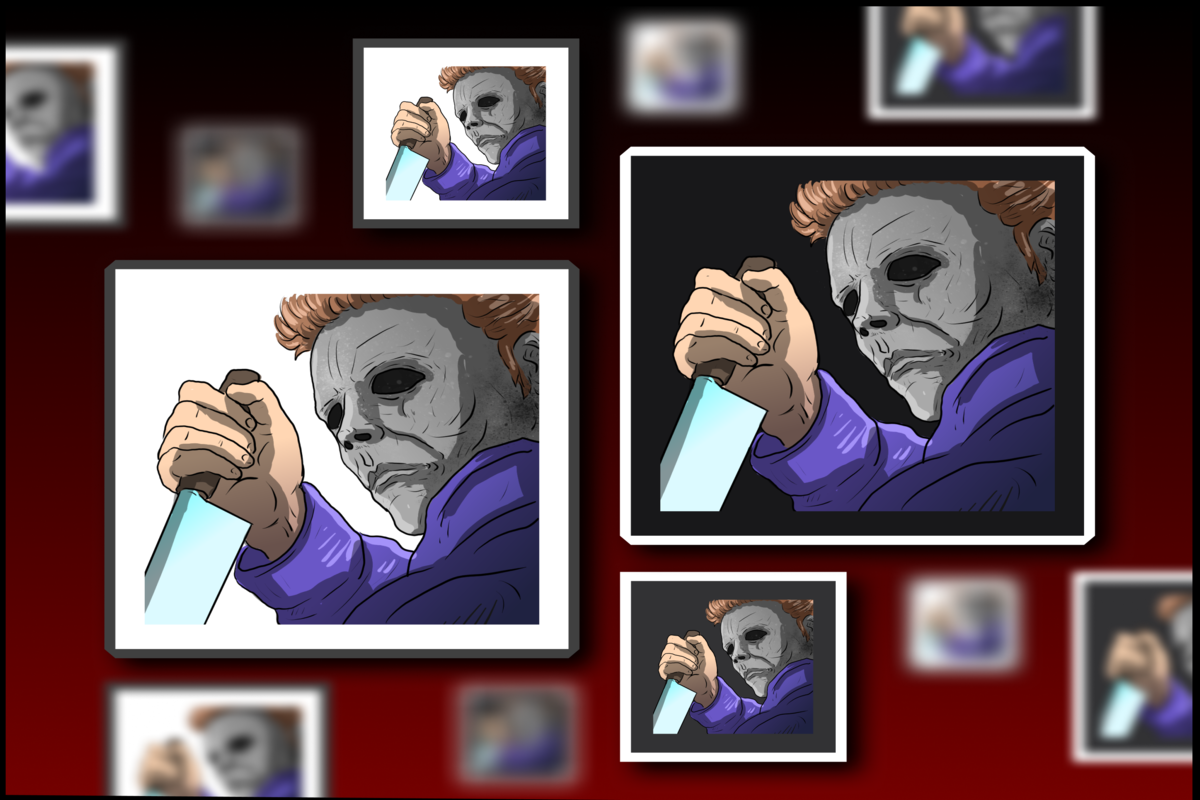 Shape DBD Twitch emotes, an Illustration by Custom Fonts & Patterns (Photo 3 of 6)