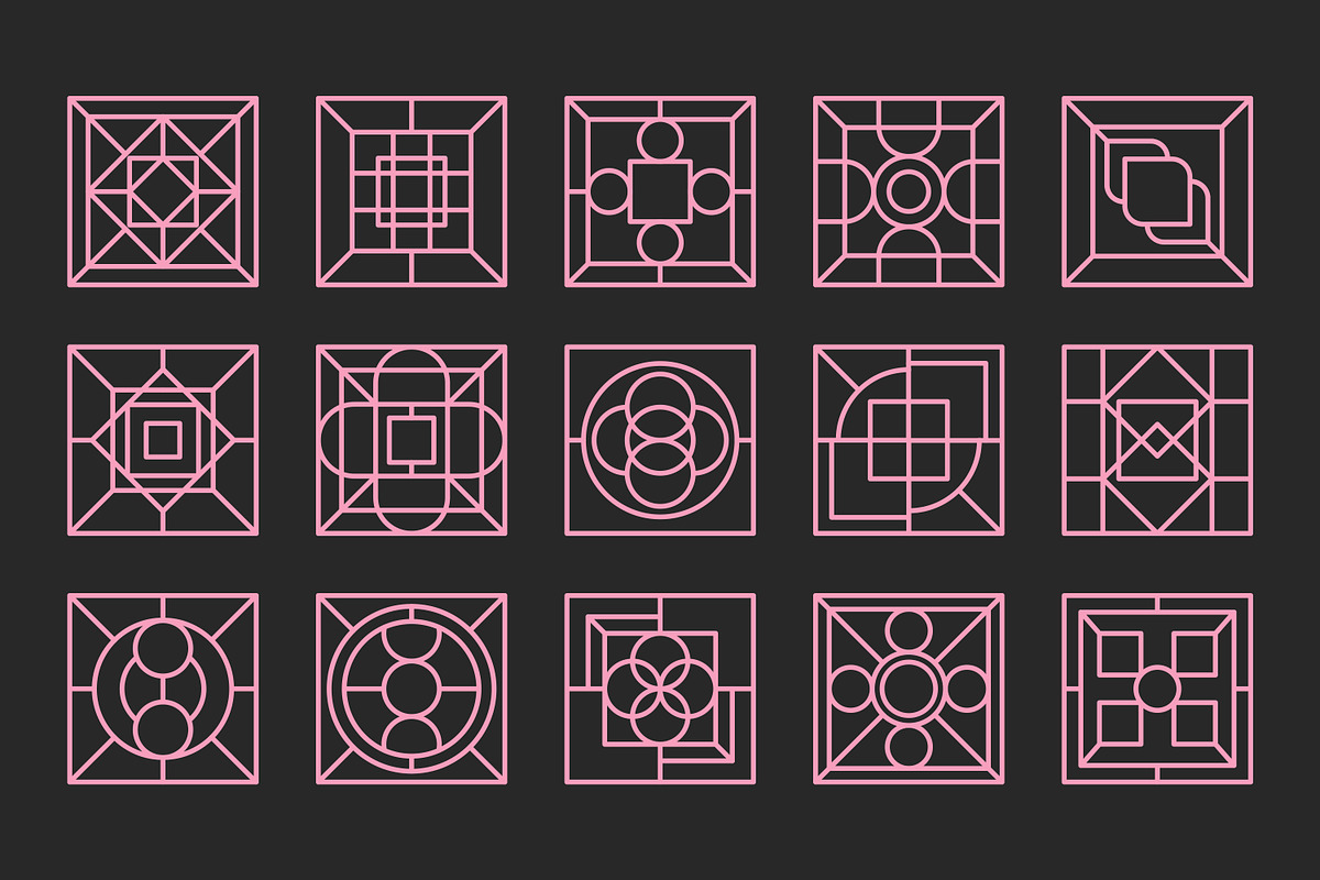Square Forms Vol 11, an Outline Icon by Tekuni (Photo 10 of 13)