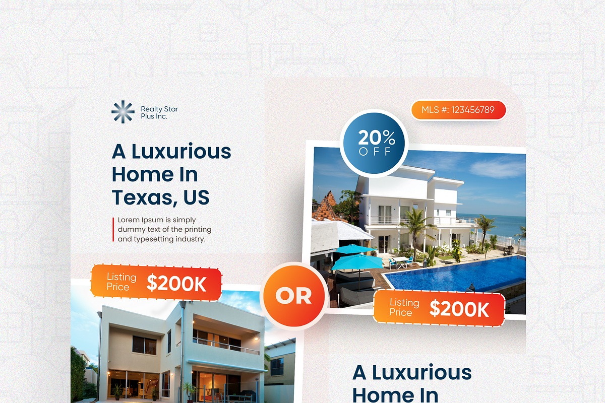 Premium Real Estate Canva Templates, a Social Media Template by Exceptionalways (Photo 16 of 18)