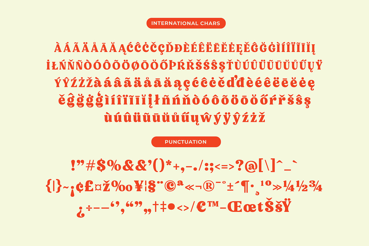 Noira Bilamo Retro Groovy Serif, a Serif Font by timelesstype.co (Photo 13 of 15)
