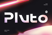 CS Pluto – Futuristic Font, a Sans Serif Font by Craft Supply Co. (Thumbnail 1 of 8)