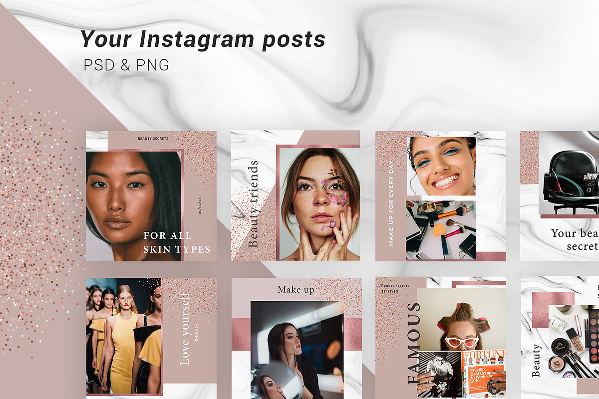 Famous Social media template, a Social Media Template by Digital Breath templates (Photo 3 of 6)