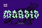 CS Morbid – Black Metal Font, a Blackletter Font by Craft Supply Co. (Thumbnail 1 of 8)