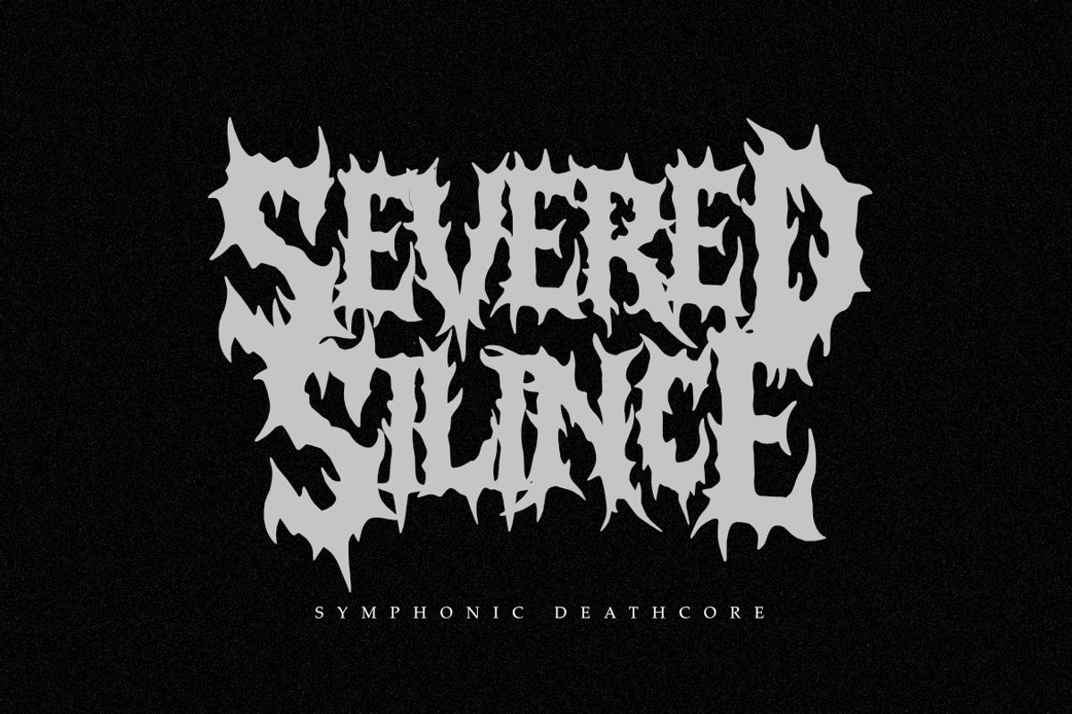 Broken Memories | Brutal Death Metal, a Symbol Font by Masyafi Studio (Photo 5 of 8)
