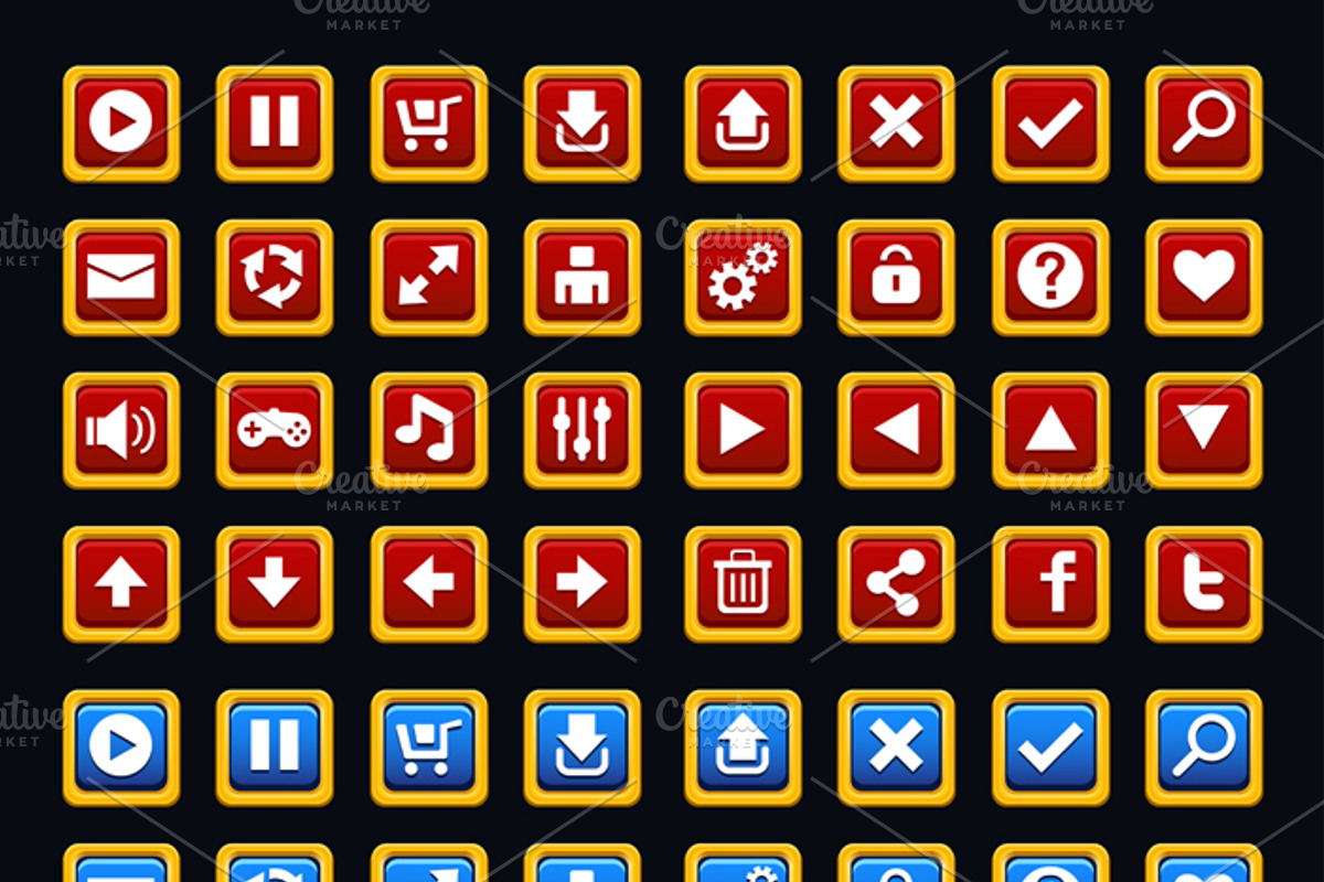 Medieval Game GUI Pack, a Texture Illustration by Saranai Store (Photo 3 of 10)