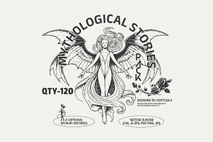Mythological Stories Vector Pack, a Graphic by softulka