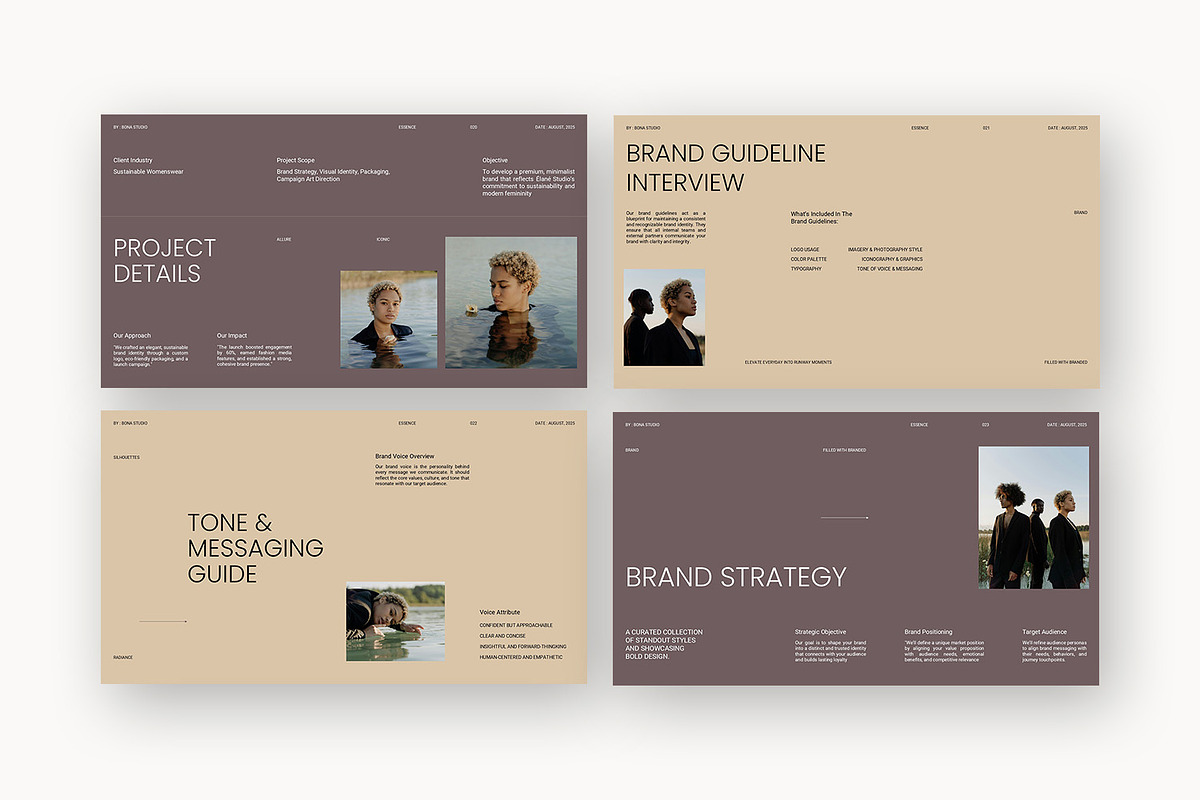 Bona : Lookbook Deck Google Slides, a Presentation Template by Punkl Camp (Photo 6 of 16)