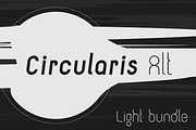 Circularis Alt Light /+free italic/, a Sans Serif Font by JAF 34 (Thumbnail 1 of 7)