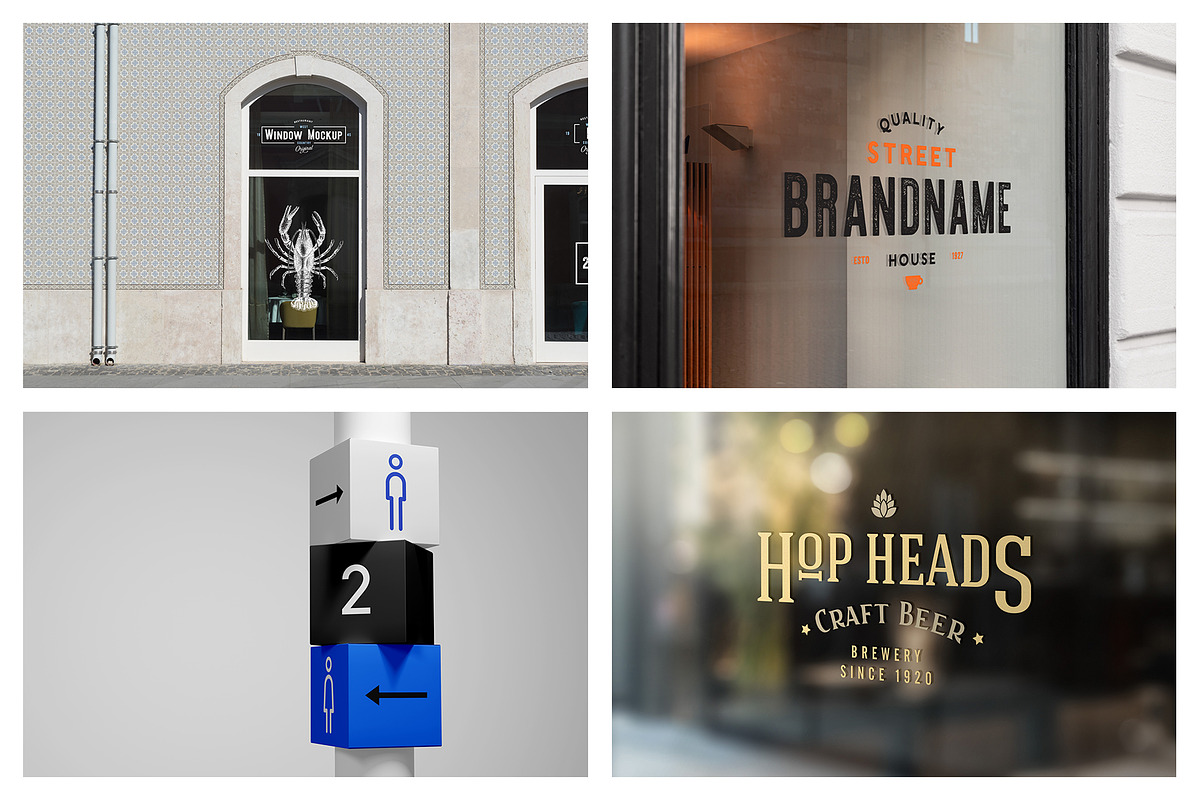 Signage Mockups vol.02 - Advertising, an Advertising Mockup by MockupForest (Photo 9 of 9)