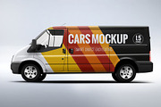 Van Mock-Up, a Product Mockup by Se٧enStudio (Thumbnail 2 of 10)