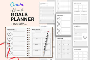 Canva Ultimate Goals Planner