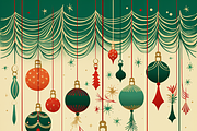 Vintage Christmas Card, a Background Graphic by Printable Treasure (Thumbnail 5 of 5)
