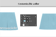 Skirt mockup, a Bottom Mockup by Barmecide Mockup Studio (Thumbnail 3 of 3)