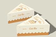 Cake Slice Box Mockup, a Packaging Mockup by graphicsauce (Thumbnail 4 of 4)