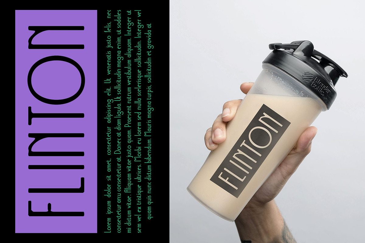 Acello Blur, a Sans Serif Font by Craft Supply Co. (Photo 7 of 8)