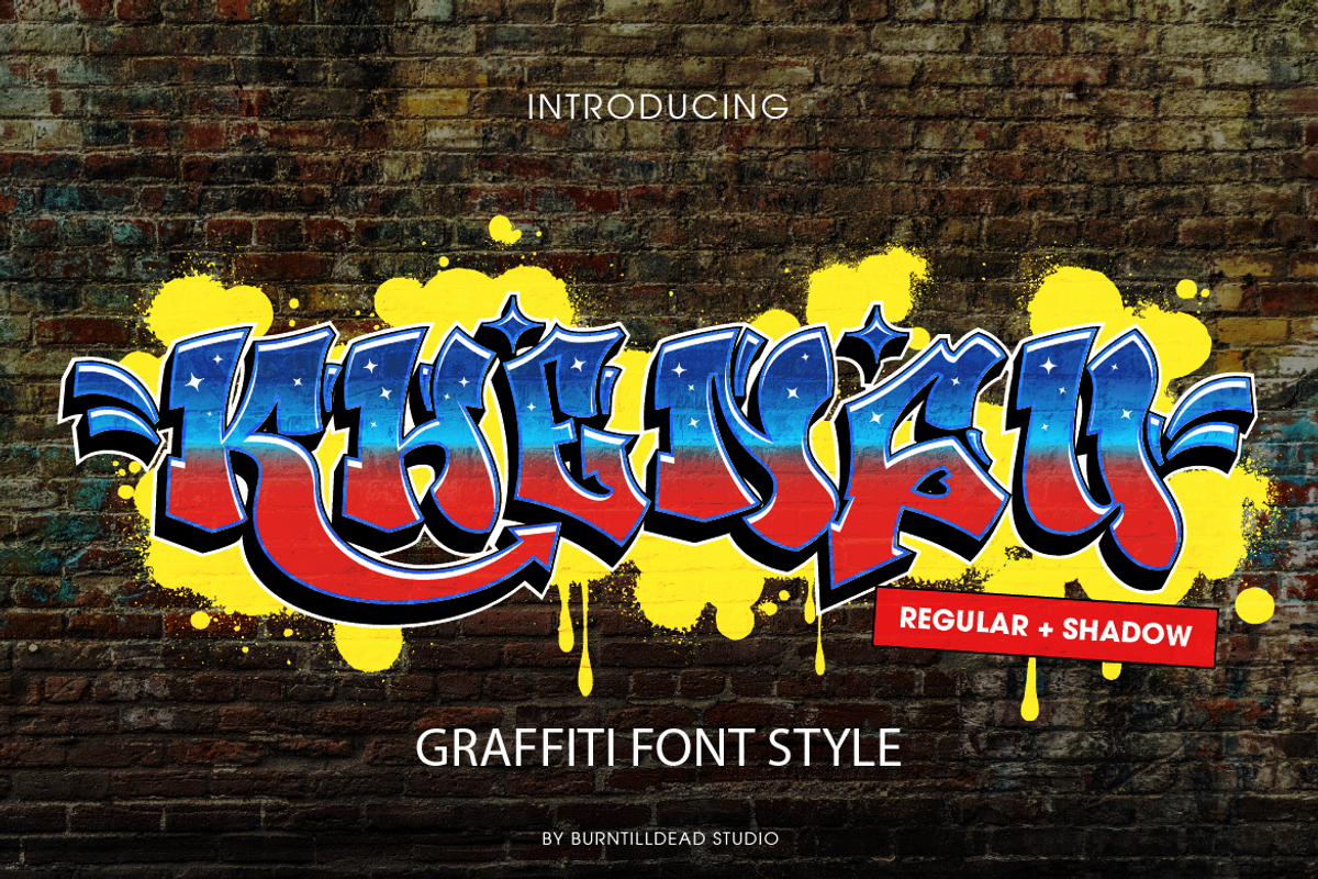 Khengu, a Slab Serif Font by Burntilldead (Photo 1 of 7)