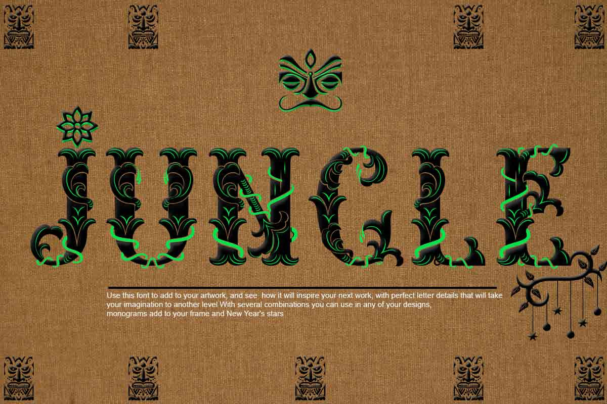 Relic forest island III,, a Slab Serif Font by Bramcreative (Photo 7 of 10)