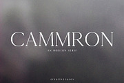 Cammron Serif Font Family, a Serif Font by Creativetacos (Thumbnail 1 of 8)