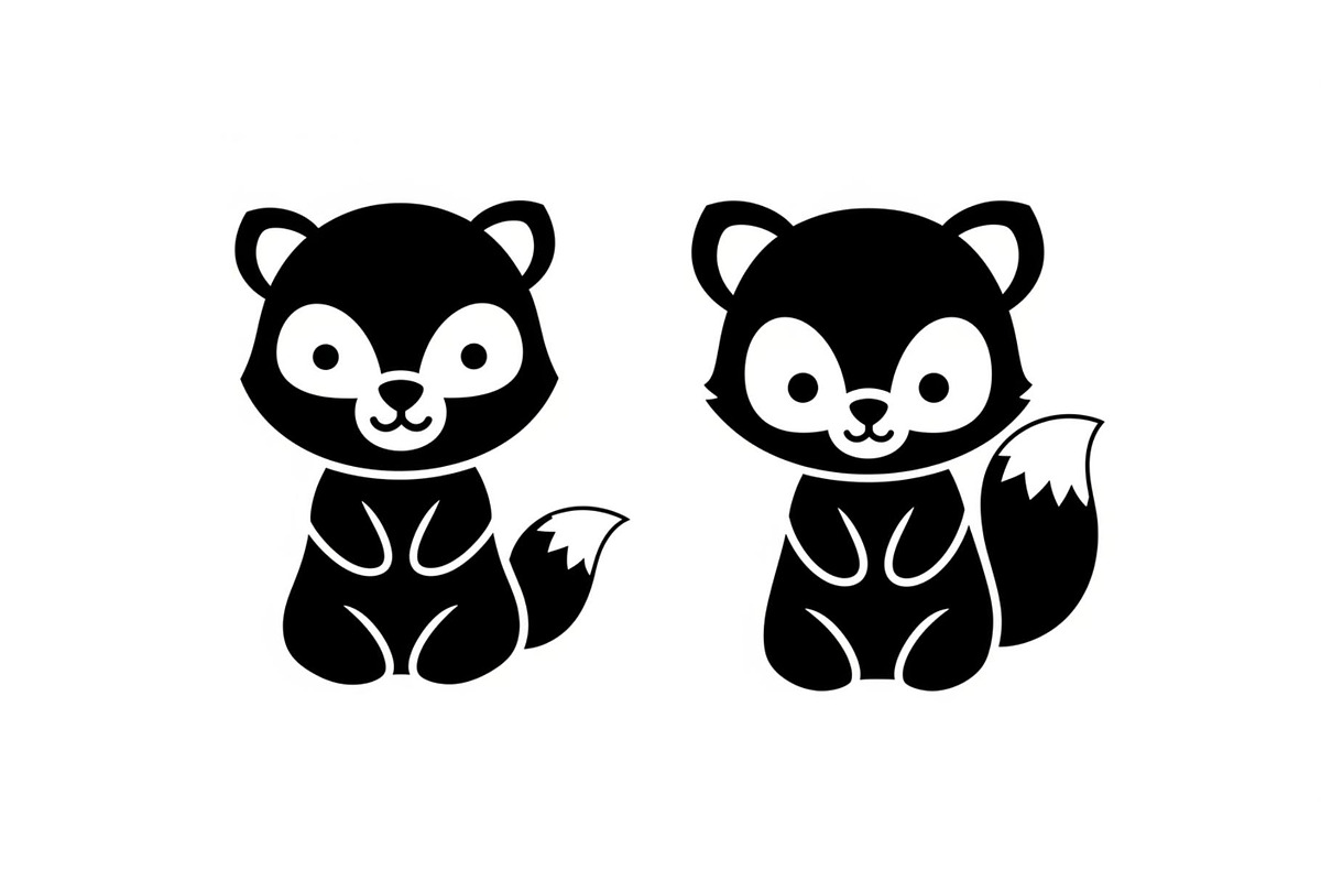 Cute Forest Animal Silhouette Bundle, an Illustration by Creativeshirt (Photo 30 of 54)