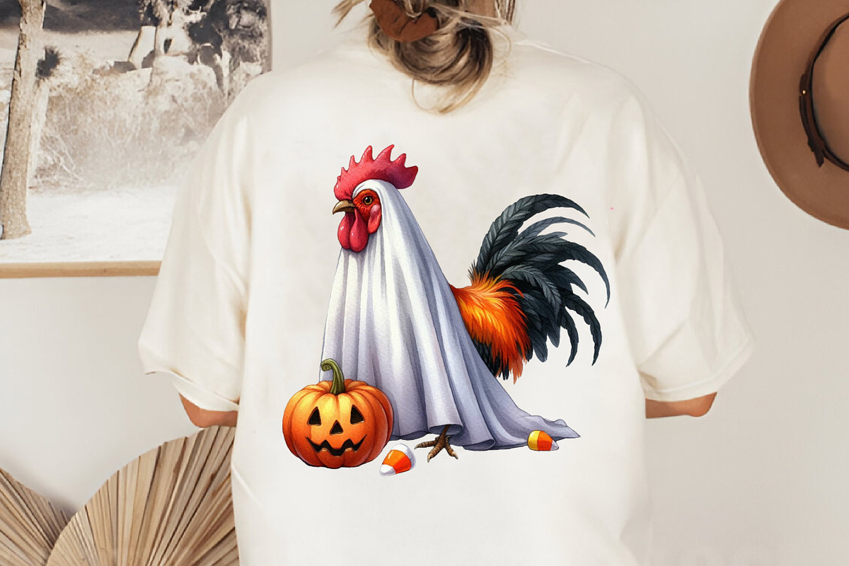 Ghost Chicken Png, an Illustration by Designworld (Photo 3 of 5)